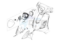 BOULEVARD - 50 CC 2T drawing HEADLIGHT