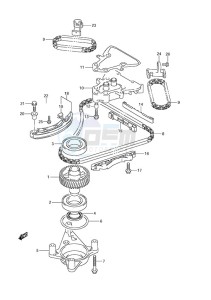 DF 250 drawing Timing Chain (DF 250S)