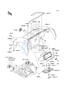 MULE_610_4X4 KAF400A7F EU drawing Front Box