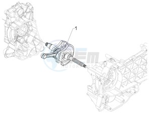 MP3 300 YOURBAN LT RL-SPORT NOABS E4 (EMEA) drawing Crankshaft