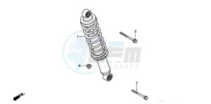 CBR125RS drawing REAR CUSHION