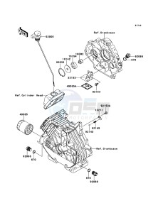 MULE_600 KAF400BFF EU drawing Oil Pump