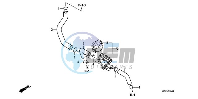 AIR INJECTION CONTROL VALVE