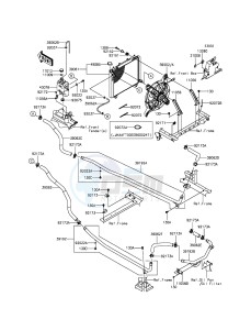 MULE PRO-DX KAF1000EGF EU drawing Radiator