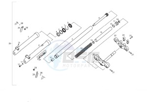 Off Road RX_50_ (CH, EU) drawing Front fork