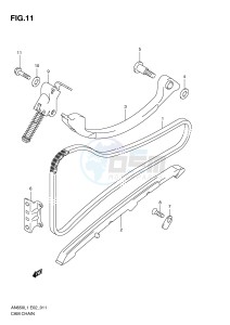 AN650 (E2) Burgman drawing CAM CHAIN