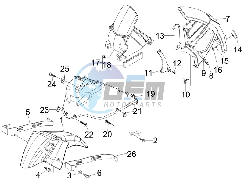 Wheel housing - Mudguard