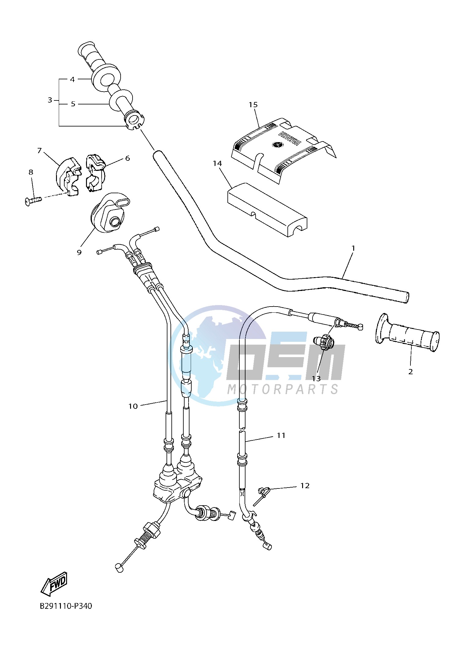 STEERING HANDLE & CABLE