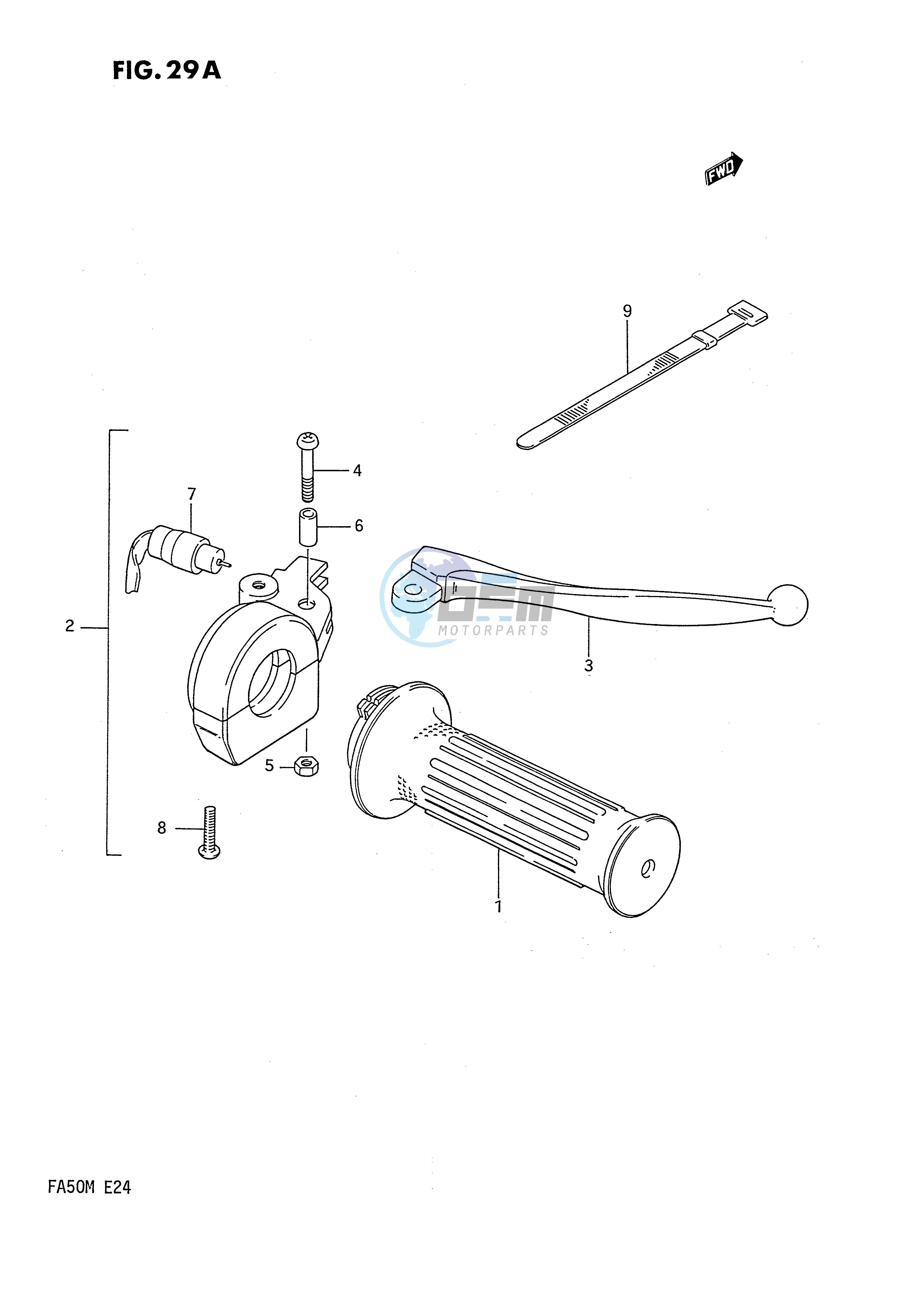 RIGHT HANDLE SWITCH (E21)