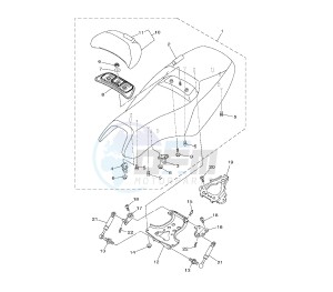 XP T-MAX SV 500 drawing SEAT