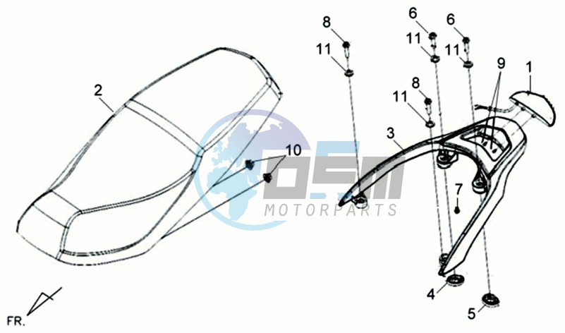 BUDDYSEAT - REAR LUGGAGE FRAME