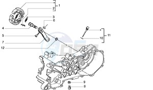 DNA 50 drawing Brake lever