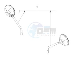 GT 250 ie 60 deg USA drawing Mirror