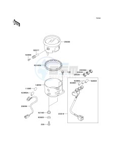 BN 125 A [ELIMINATOR 125] (A6F-A9F) A7F drawing METER-- S- -