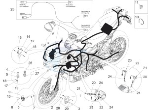 ETV 1200 Caponord Rally (EMEA, APAC) drawing Front electrical system