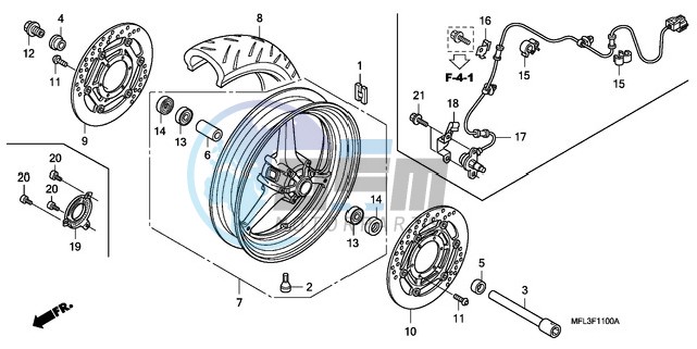 FRONT WHEEL