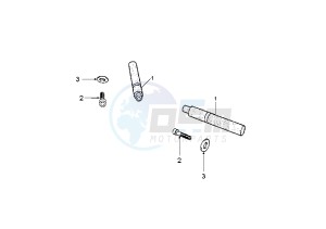 XR6 E - 50 cc drawing HANDLE