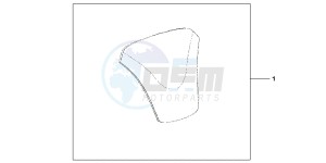 NT700VAB drawing TANK PAD