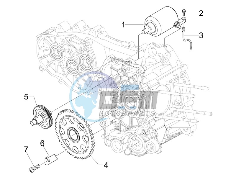 Starter - Electric starter