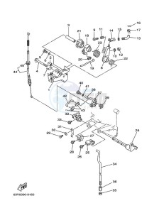 9-9FMHL drawing THROTTLE-CONTROL