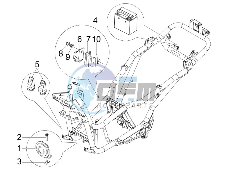 Remote control switches - Battery - Horn