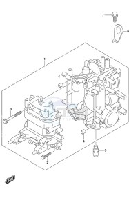 DF 9.9B drawing Cylinder Block