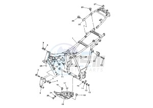 TW 125 drawing FRAME