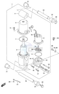 DF 115A drawing Trim Cylinder