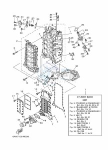 F350AETX drawing CYLINDER--CRANKCASE-1