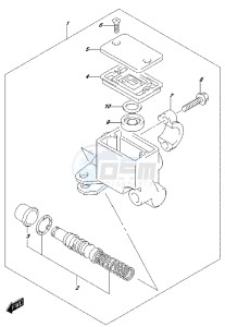 LT-A500XP drawing FRONT MASTER CYLINDER