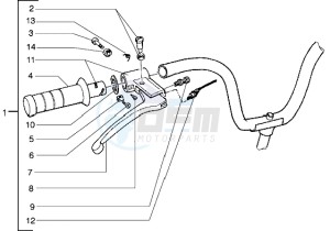 free 100 drawing Handlebars component parts