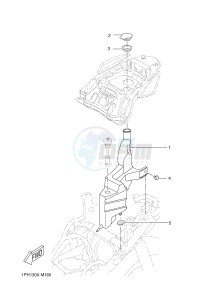 NS50 AEROX (1PH3 1PH3 1PH3) drawing OIL TANK