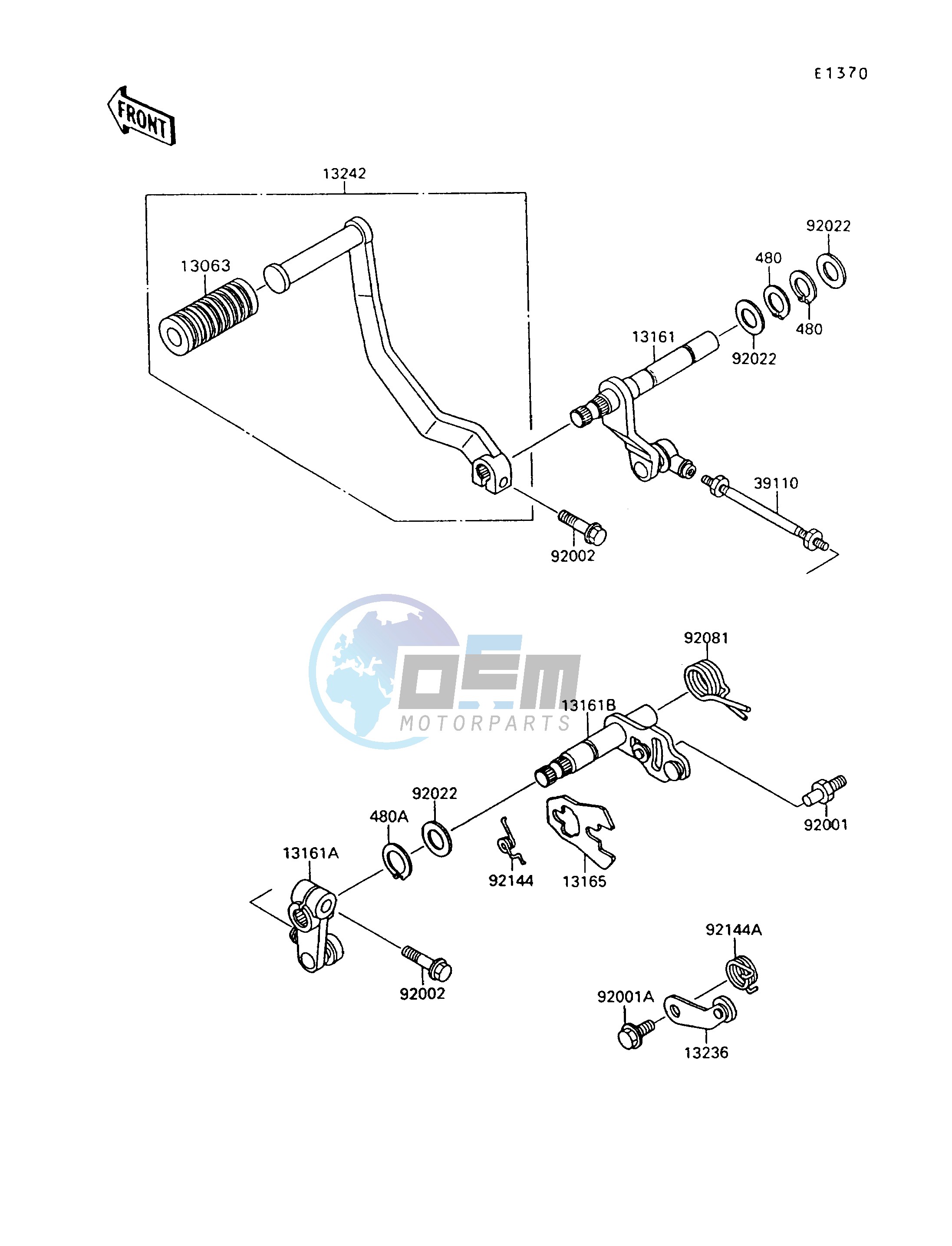 GEAR CHANGE MECHANISM