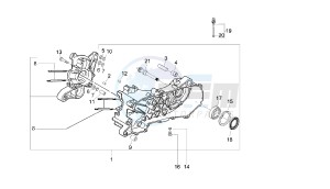 SONAR - 50 CC VTHLR1A1A 2T drawing CRANKCASE