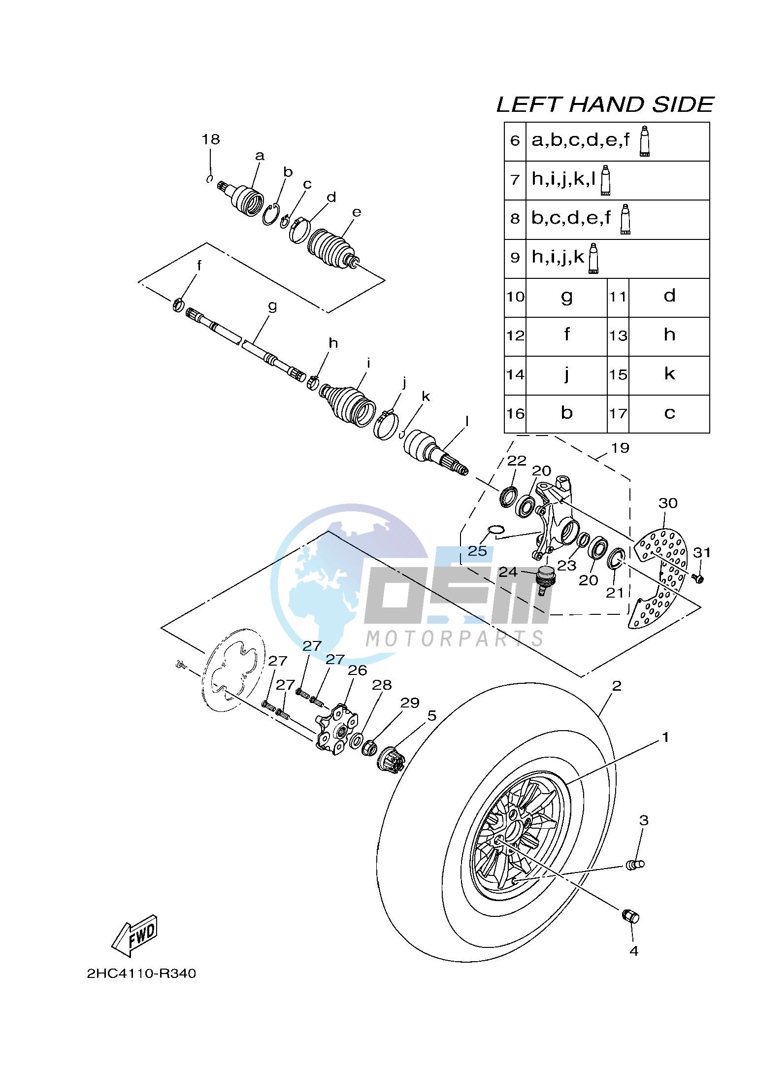 FRONT WHEEL