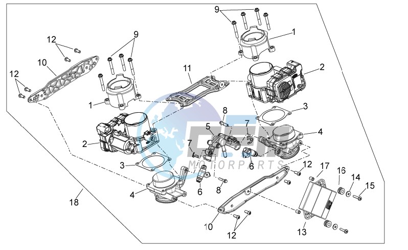 Throttle body