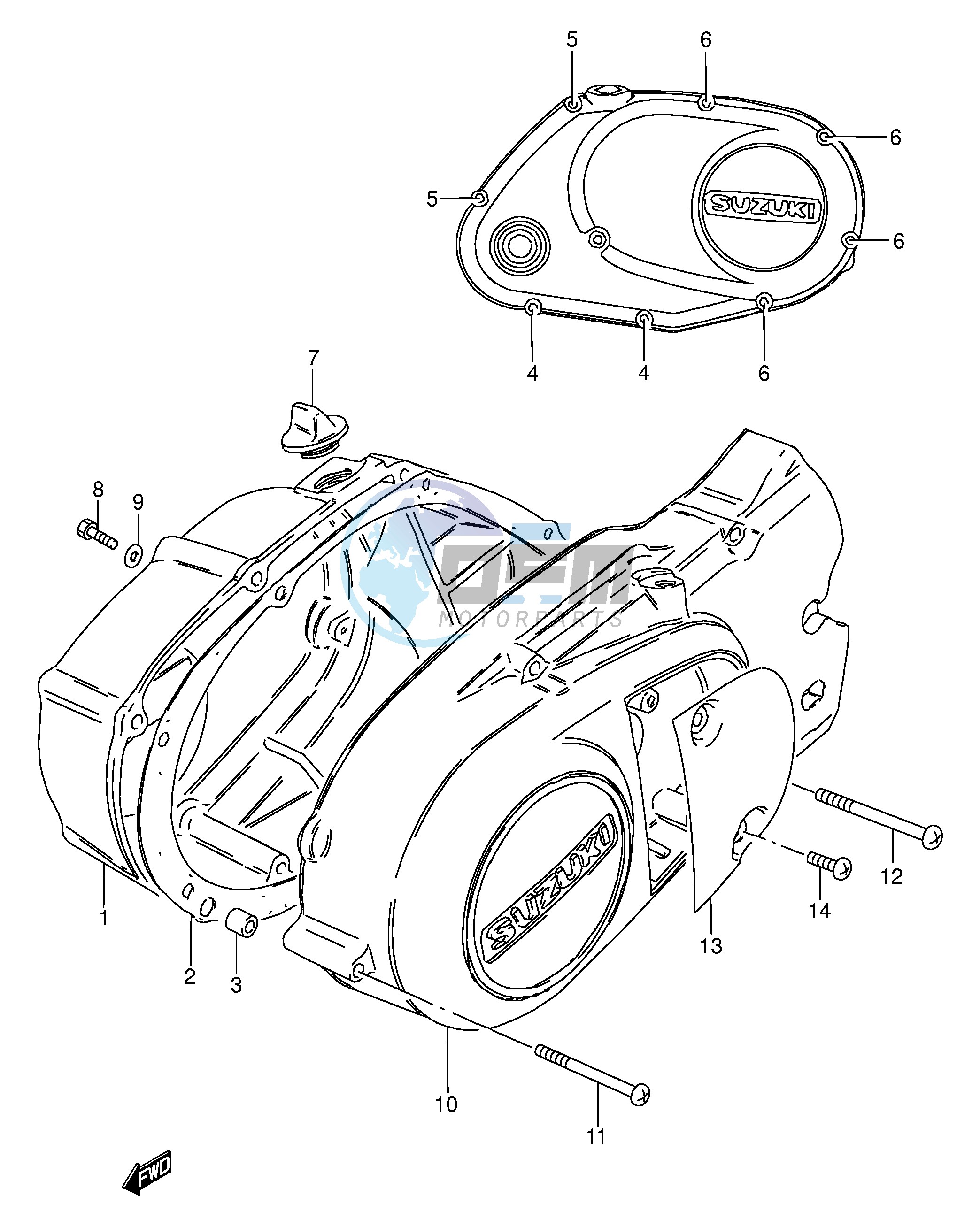 CRANKCASE COVER