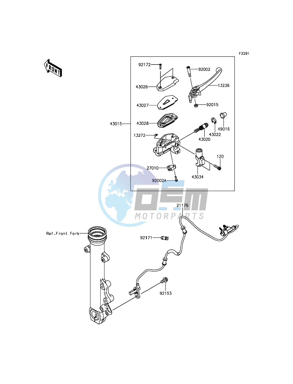 Front Master Cylinder