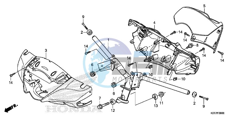 STEERING HANDLE/ HANDLE COVER