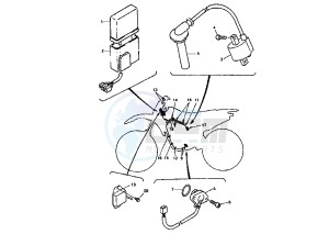 WR F 400 drawing CDI UNIT