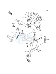 W800 EJ800AGS GB XX (EU ME A(FRICA) drawing Stand(s)