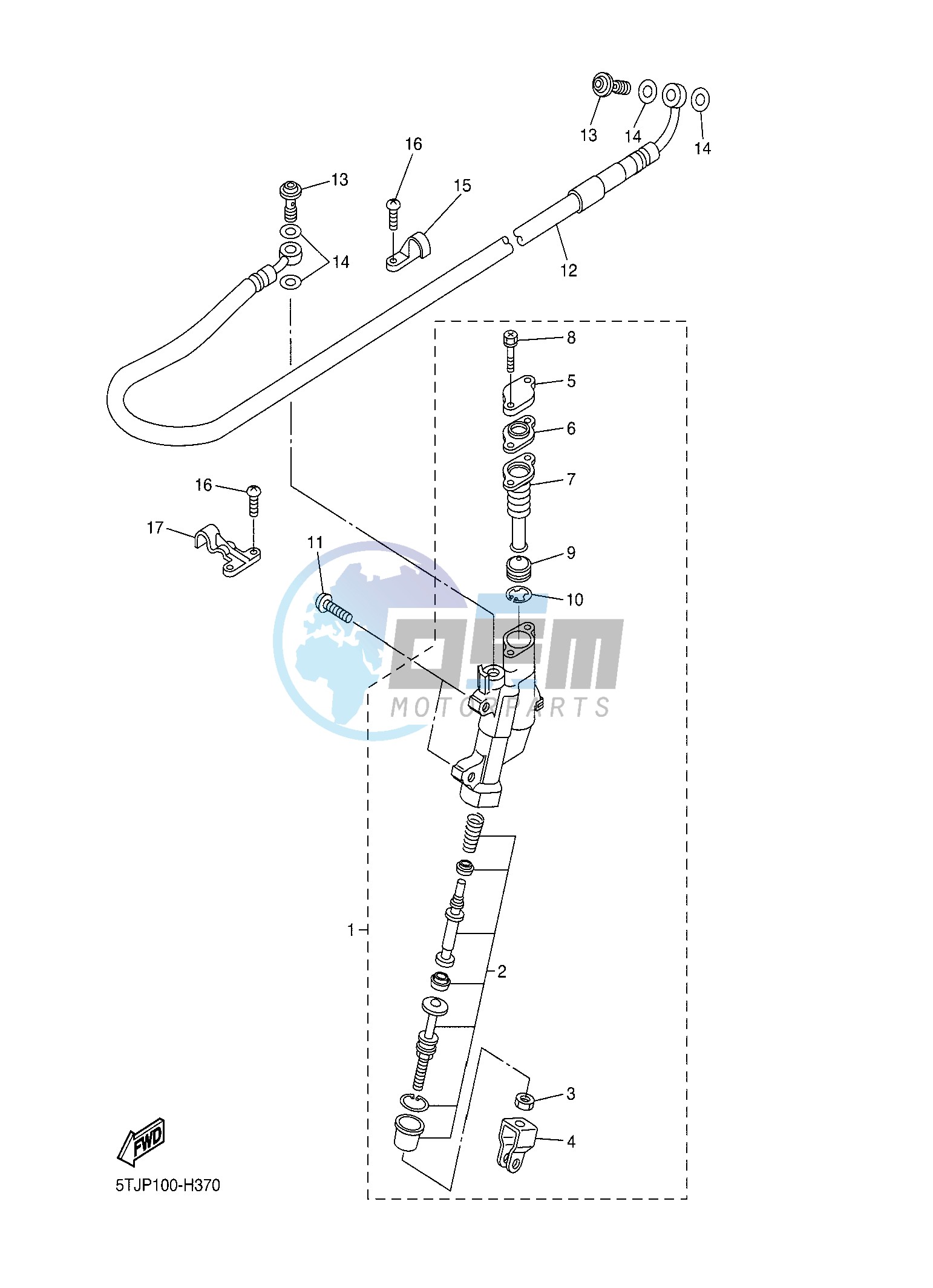 REAR MASTER CYLINDER