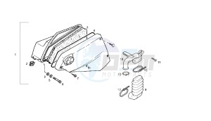 BOULEVARD - 125 CC 150 EU3 drawing INTAKE