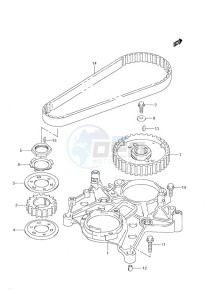 DF 9.9 drawing Timing Belt