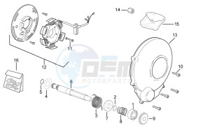 RX-SX 50 drawing Starting shaft