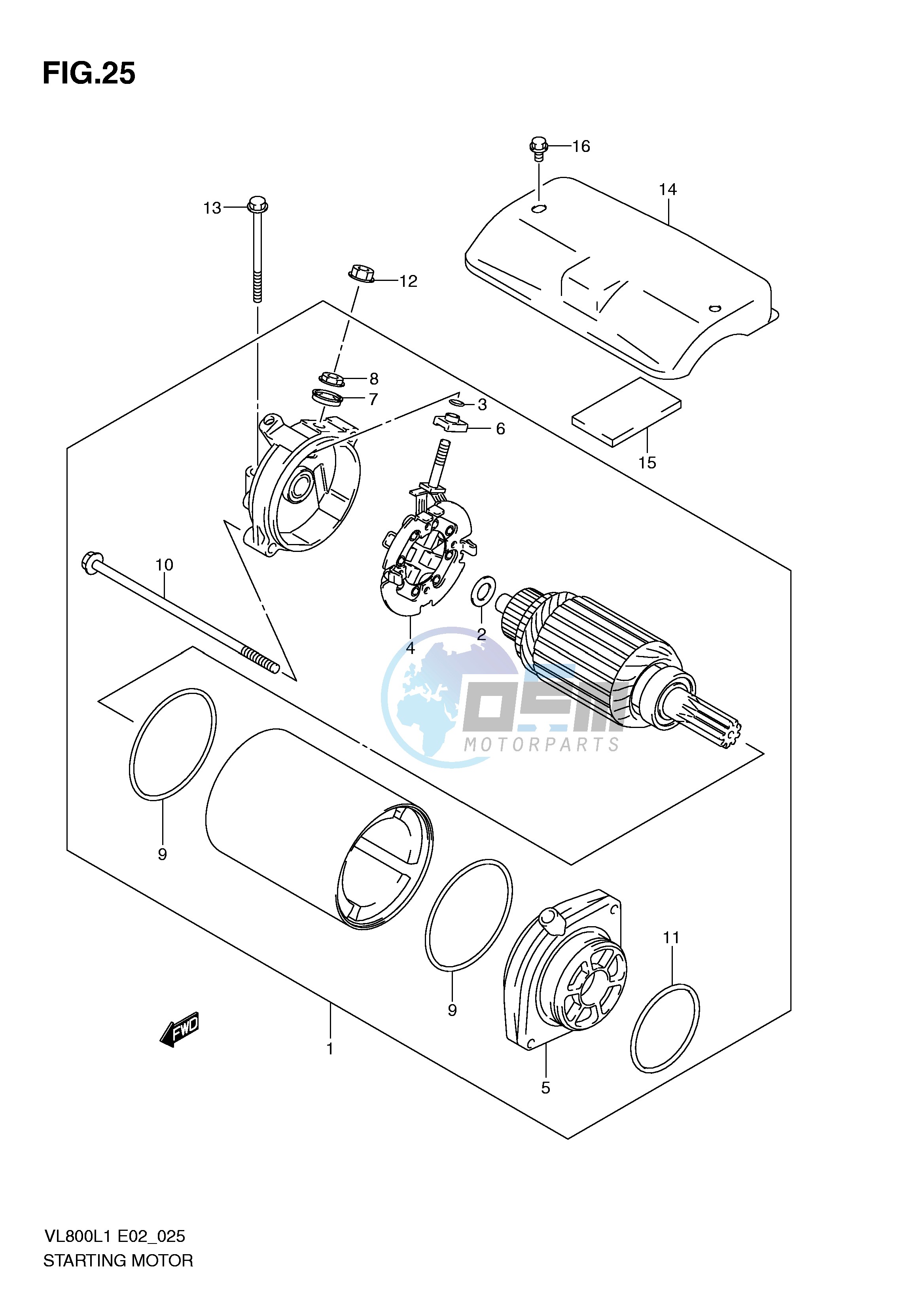 STARTING MOTOR