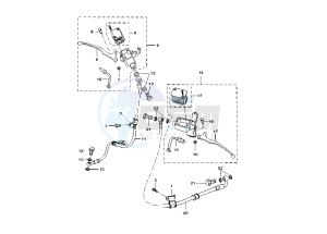 XC VERSITY 300 drawing MASTER CYLINDER