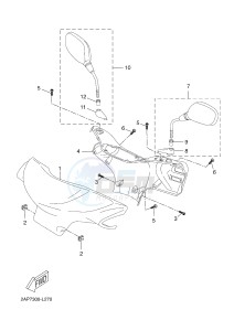 YN50 NEO'S (2APD 2APD 2APD) drawing COWLING 1