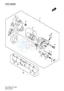 GSX-S1000F ABS EU drawing REAR CALIPER