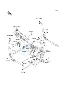 VN 2000 J [VULCAN 2000 CLASSIC LT] (8F-9F) J8F drawing ENGINE MOUNT